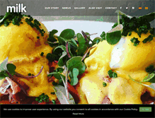 Tablet Screenshot of milkbarcelona.com